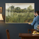 Wildflower Meadow Canvas Wall Art, Impressionist Overgrown by MyGreatCanvas | Canvas Wall Art Prints | Photo Prints & Wall Decor