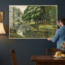 Forest Stream Canvas Wall Art, Peder Monsted A Forest Stream by MyGreatCanvas | Canvas Wall Art Prints | Photo Prints & Wall Decor