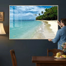 Puerto Rico Beach Paradise Wall Art – Tropical Coastal Print by MyGreatCanvas | Canvas Wall Art Prints | Photo Prints & Wall Decor