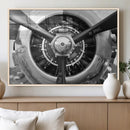 Vintage Airplane Wall Art Canvas Print by MyGreatCanvas | Canvas Wall Art Prints | Photo Prints & Wall Decor