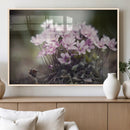Pink Wild Flower Canvas Print by MyGreatCanvas | Canvas Wall Art Prints | Photo Prints & Wall Decor