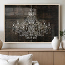 Rustic Chandelier Canvas Print by MyGreatCanvas | Canvas Wall Art Prints | Photo Prints & Wall Decor