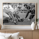 American Football Player Wall Art Canvas Print by MyGreatCanvas | Canvas Wall Art Prints | Photo Prints & Wall Decor