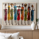 Abstract African Women Wall Art Canvas Print by MyGreatCanvas | Canvas Wall Art Prints | Photo Prints & Wall Decor