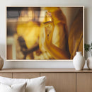 Gold Buddha Statue Hands Wall Art Canvas Print by MyGreatCanvas | Canvas Wall Art Prints | Photo Prints & Wall Decor