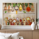 Kitchen Spice on the Table Wall Art, Kitchen Spice Wall Art by MyGreatCanvas | Canvas Wall Art Prints | Photo Prints & Wall Decor