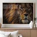 Mighty Lion Wall Art Canvas Print – Majestic Animal Portrait