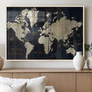 World Map Canvas Print – Detailed Map of the World Wall Art by MyGreatCanvas | Canvas Wall Art Prints | Photo Prints & Wall Decor