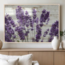 Lavender Canvas Wall Art Flower Print