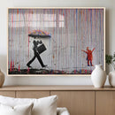 Banksy Wall Art Canvas Print, Framed Graffiti Art Picture by MyGreatCanvas | Canvas Wall Art Prints | Photo Prints & Wall Decor