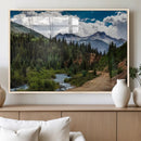 San Juan Nal Forest Wall Art Landscape Canvas Print