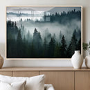 Captivating Misty Forest Wall Art Canvas, Premium Canvas by MyGreatCanvas | Canvas Wall Art Prints | Photo Prints & Wall Decor
