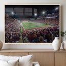 Mississippi State Bulldogs Stadium Wall Art Canvas Print –