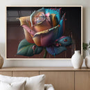 Abstract Rose Wall Art Canvas Print by MyGreatCanvas | Canvas Wall Art Prints | Photo Prints & Wall Decor