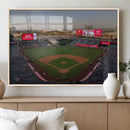 Los Angeles Angels Baseball Canvas Print - Anaheim Angel