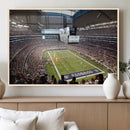 Dallas Cowboys Football Team Print - Arlington AT&T Stadium by MyGreatCanvas | Canvas Wall Art Prints | Photo Prints & Wall Decor