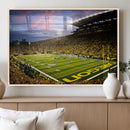 University of Oregon Ducks Football Team Print - Eugene