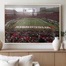 Wisconsin Badgers Team Print Canvas - Madison Camp Randall by MyGreatCanvas | Canvas Wall Art Prints | Photo Prints & Wall Decor