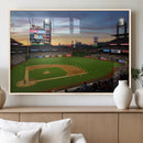 Citizens Bank Park Philadelphia Phillies Wall Art Canvas |