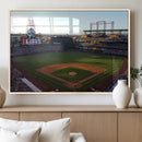 Colorado Rockies Coors Field Wall Art Canvas Print - MLB