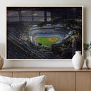 Los Angeles Dodgers Dodger Stadium Wall Art Canvas Print -