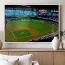 Miami Marlins Baseball Team Print - Miami LoanDepot Park