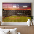 Oakland Athletics Baseball Team Print - Oakland Coliseum