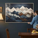 Wood Mountain Wall Art | Mountain Canvas Print Wood Decor | by MyGreatCanvas | Canvas Wall Art Prints | Photo Prints & Wall Decor