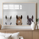 Horse Prints Set, Set of 3 Horse Wall Art, Horses Portraits, by MyGreatCanvas | Canvas Wall Art Prints | Photo Prints & Wall Decor