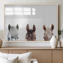 Horse Wall Art - Minimalist Horse Triptych Wall Art – Modern by MyGreatCanvas | Canvas Wall Art Prints | Photo Prints & Wall Decor