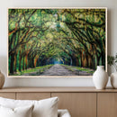 Serene Tree Tunnel Wall Art Canvas Print – Pathway Under by MyGreatCanvas | Canvas Wall Art Prints | Photo Prints & Wall Decor