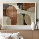 Wabi Sabi Abstract Wall Art Canvas Print | Large Minimalist