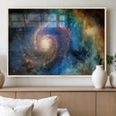 Spiral Galaxy Wall Art Canvas Print