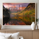 Colorado Rockies Mountain Sunset Wall Art | Ready to Hang by MyGreatCanvas | Canvas Wall Art Prints | Photo Prints & Wall Decor