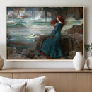 Miranda by the Shore Wall Art Canvas Print – Tempest Scene by MyGreatCanvas | Canvas Wall Art Prints | Photo Prints & Wall Decor