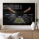 Eagles Field Stadium Wall Art | Philadelphia Eagles Football by MyGreatCanvas | Canvas Wall Art Prints | Photo Prints & Wall Decor