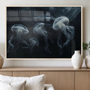 Jellyfish Wall Art Canvas Print, Elegant Wall Decor