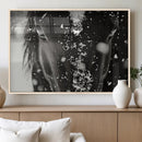 Winter Horse Snow Wall Art Canvas Print