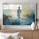 Watercolor Jesus Walking on Water Canvas Print, Christian by MyGreatCanvas | Canvas Wall Art Prints | Photo Prints & Wall Decor