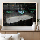 American Airlines Center Dallas Stars Wall Art Canvas Print