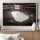 PNC Arena Raleigh North Carolina Hurricanes Hockey Stadium by MyGreatCanvas | Canvas Wall Art Prints | Photo Prints & Wall Decor