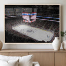 Rogers Place Edmonton Oilers Ice Hockey Stadium Wall Art,