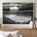 Sharks Arena Blackhawks Sharks Ice Hockey Stadium Wall Art by MyGreatCanvas | Canvas Wall Art Prints | Photo Prints & Wall Decor