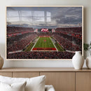 Florida Tampa Raymond James Stadium Wall Art Canvas Print -