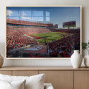 Florida Tampa Raymond James Stadium Wall Art Canvas Print - by MyGreatCanvas | Canvas Wall Art Prints | Photo Prints & Wall Decor