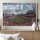 NC State Wolfpack Football Team Print Canvas- Raleigh