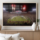 Framed Florida State Seminoles Football Team Print -