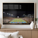 SMU Mustangs Football Team Print - Dallas Gerald J. Ford