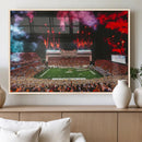 Virginia Tech Hokies Football Team Print - Blacksburg Lane