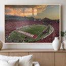 Camp Randall Stadium Wisconsin Badgers Large Wall Art Canvas